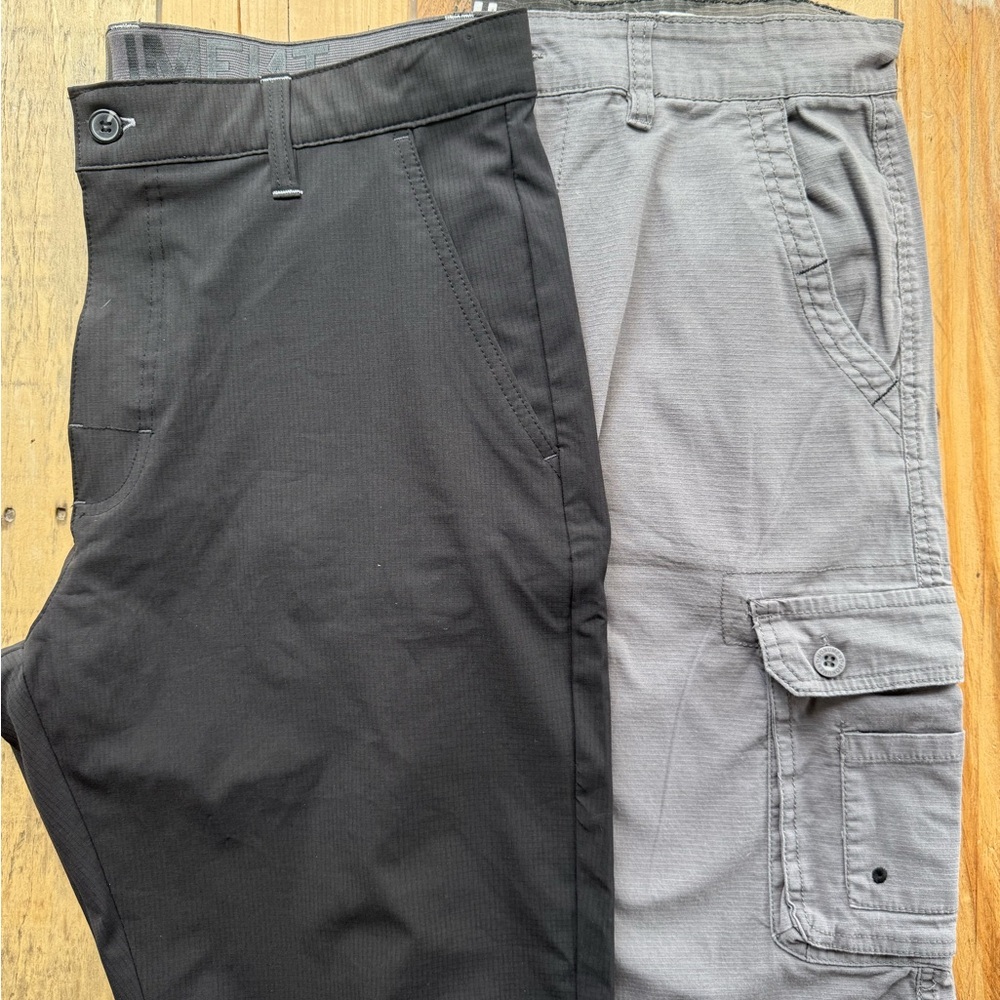 Two pairs of Monument shorts